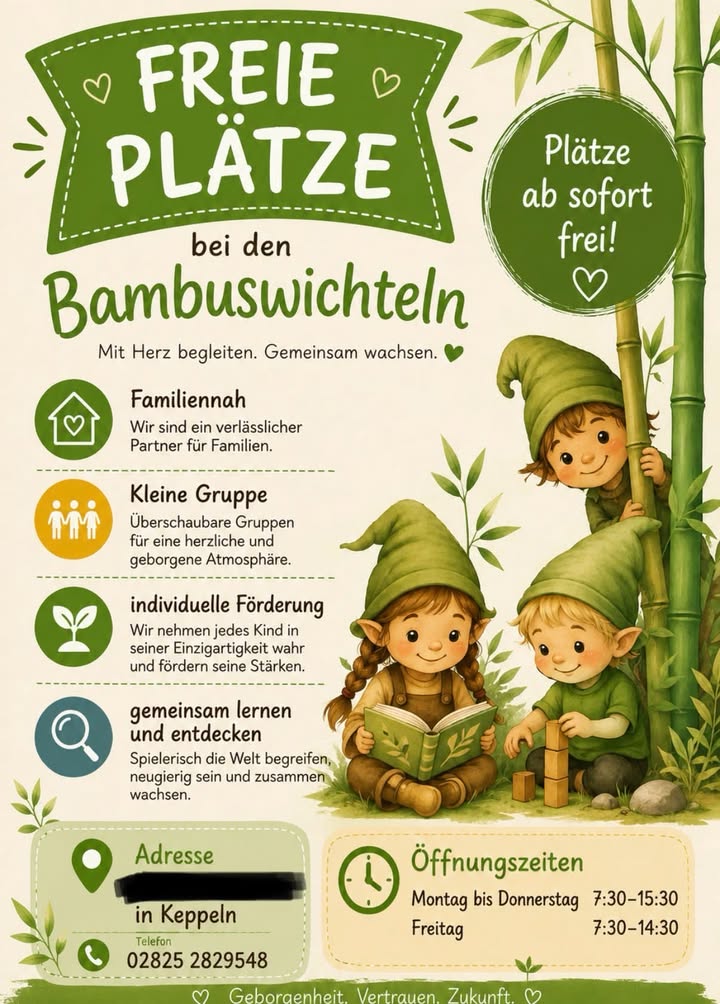 Kindertagespflege Bambuswichtel